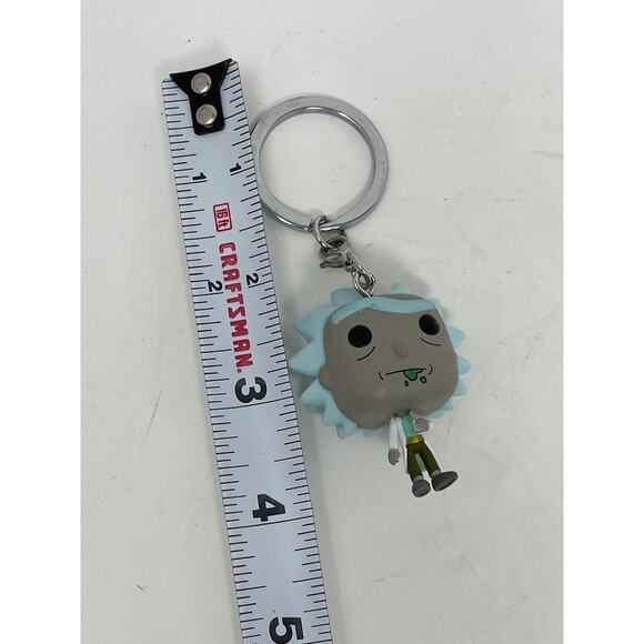 Funko Pop RICK AND MORTY Theme Keychain Purse Fob Stocking Stuffer - Picture 4 of 4
